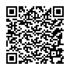 QR kód a telefonszámhoz +12187934549