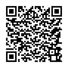 QR kód a telefonszámhoz +12187960289