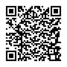 QR Code สำหรับหมายเลขโทรศัพท์ +12187960302