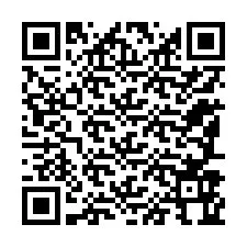 Codice QR per il numero di telefono +12187964723