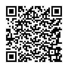 QR-koodi puhelinnumerolle +12187967042