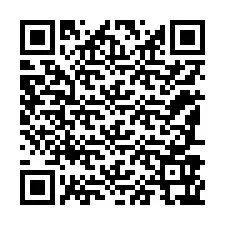 QR-koodi puhelinnumerolle +12187967361