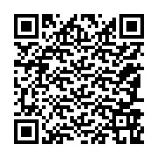 QR-koodi puhelinnumerolle +12187969329