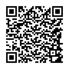 Kode QR untuk nomor Telepon +12188182076