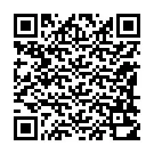 Código QR para número de teléfono +12188210576