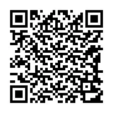 QR-code voor telefoonnummer +12188212022