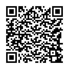 QR код за телефонен номер +12188242434