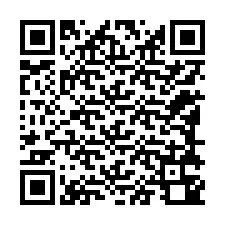 Kode QR untuk nomor Telepon +12188340829