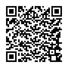 QR kód a telefonszámhoz +12188340834