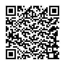 Kode QR untuk nomor Telepon +12188340838