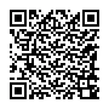 QR-koodi puhelinnumerolle +12188340846