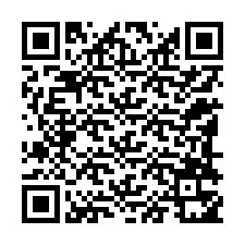 QR-koodi puhelinnumerolle +12188351758