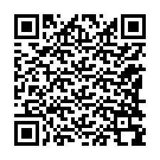 QR-koodi puhelinnumerolle +12188398676