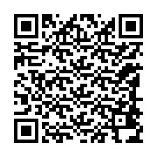 QR-koodi puhelinnumerolle +12188434149