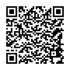 Código QR para número de teléfono +12188434891