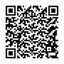 QR Code สำหรับหมายเลขโทรศัพท์ +12188437571