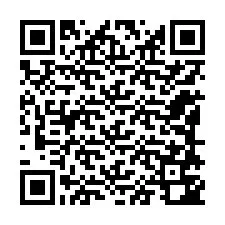 Código QR para número de telefone +12188742137