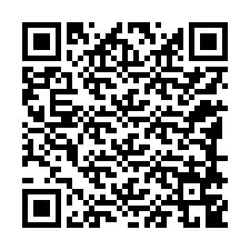 Código QR para número de telefone +12188749428