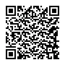 Código QR para número de telefone +12188749433