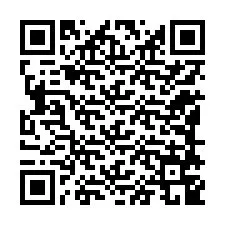 QR Code pour le numéro de téléphone +12188749436