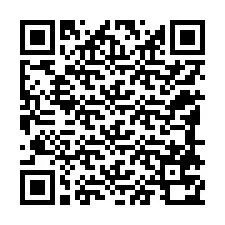 QR Code สำหรับหมายเลขโทรศัพท์ +12188770908