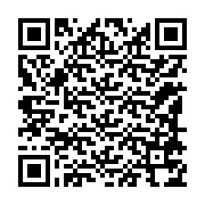 QR-код для номера телефона +12188774871