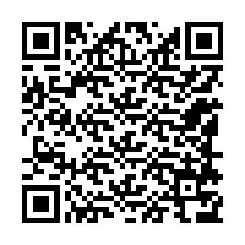 Código QR para número de teléfono +12188776497