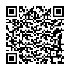 Código QR para número de teléfono +12188778355