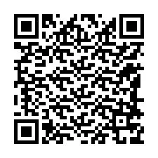 電話番号のQRコード +12188779212
