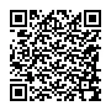 QR kód a telefonszámhoz +12188794176