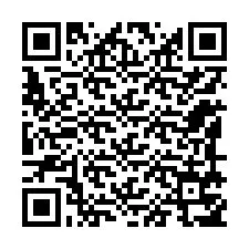 QR-code voor telefoonnummer +12189757457