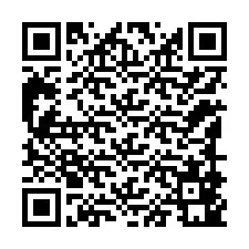 Codice QR per il numero di telefono +12189841581