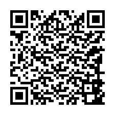 Codice QR per il numero di telefono +12189842838