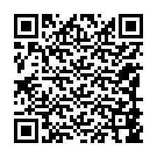 電話番号のQRコード +12189846133