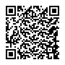 Código QR para número de teléfono +12189849187