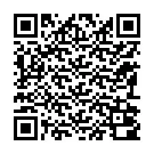 QR-код для номера телефона +12192000006