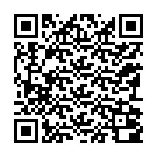 QR kód a telefonszámhoz +12192000008