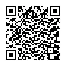 QR код за телефонен номер +12192000018