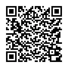 QR-код для номера телефона +12192000058