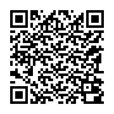 QR-код для номера телефона +12192000068