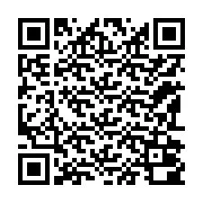 QR Code สำหรับหมายเลขโทรศัพท์ +12192000071