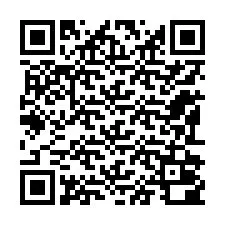 Código QR para número de telefone +12192000077