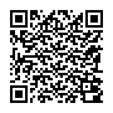 QR kód a telefonszámhoz +12192000086