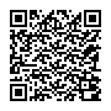 Código QR para número de teléfono +12192000089