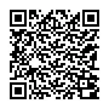 QR-код для номера телефона +12192000094