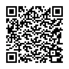 QR-код для номера телефона +12192000152