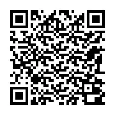 Código QR para número de teléfono +12192000157