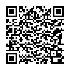 QR-koodi puhelinnumerolle +12192000159