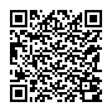 QR Code สำหรับหมายเลขโทรศัพท์ +12192000160