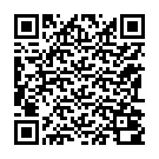 QR-koodi puhelinnumerolle +12192000166